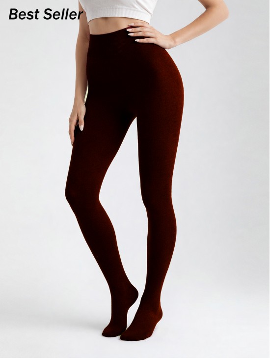 Comfortable Seemless Stretchy Full-length Footed Classy Knitted Tights Comfortable Seemless Stretchy Full-length Footed Classy Knitted Tights